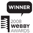 Webby Awards Winner 2008 Logo
