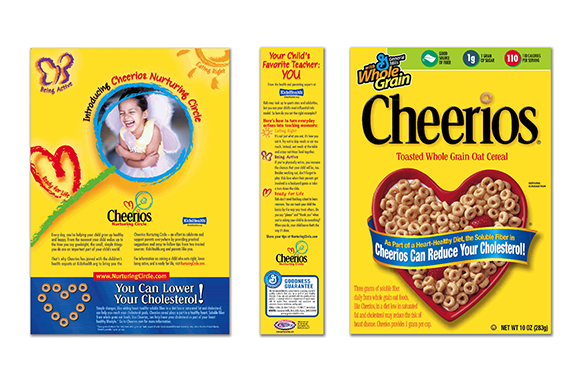 KidsHealth Cheerios partnership ad