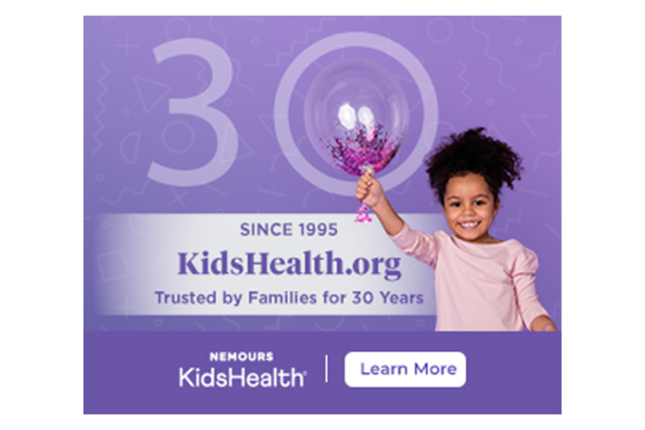 KidsHealth 30th ad