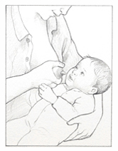 Marco de referencia popurrí recurso Posiciones para amamantar al bebé (para Padres) - Nemours KidsHealth