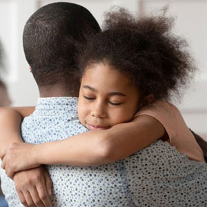 When kids worry, parents can provide calm support.