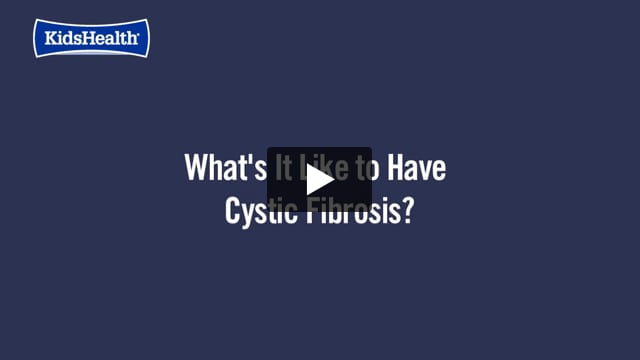 What's It Like to Have Cystic Fibrosis?