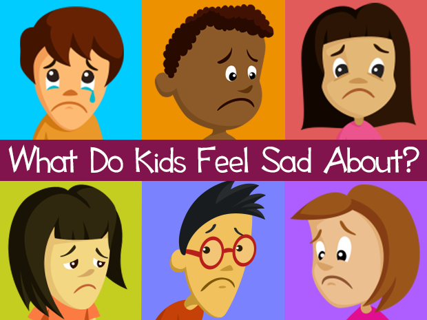 What do kids feel sad about?